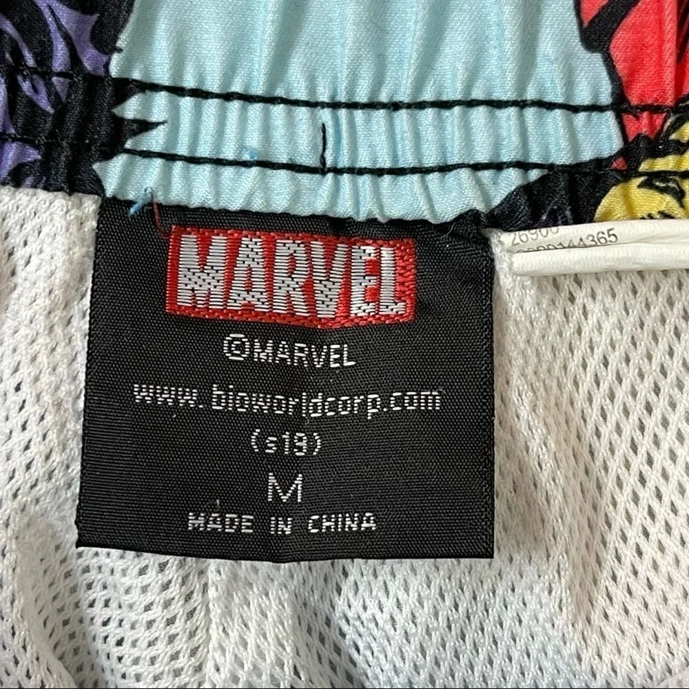Marvel characters swim